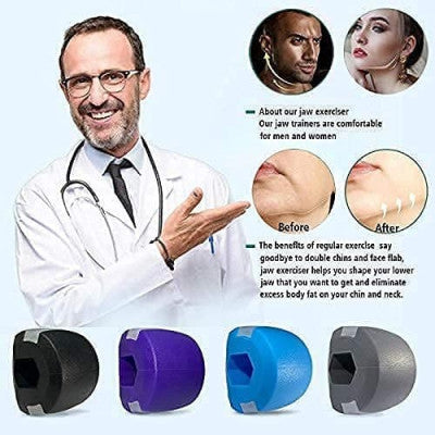 JAWLINE EXERCISER JAW FACE & NECK EXERCISER