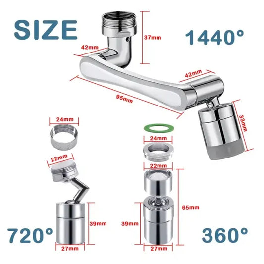 SWIVEL EXTENDER WATER FAUCET