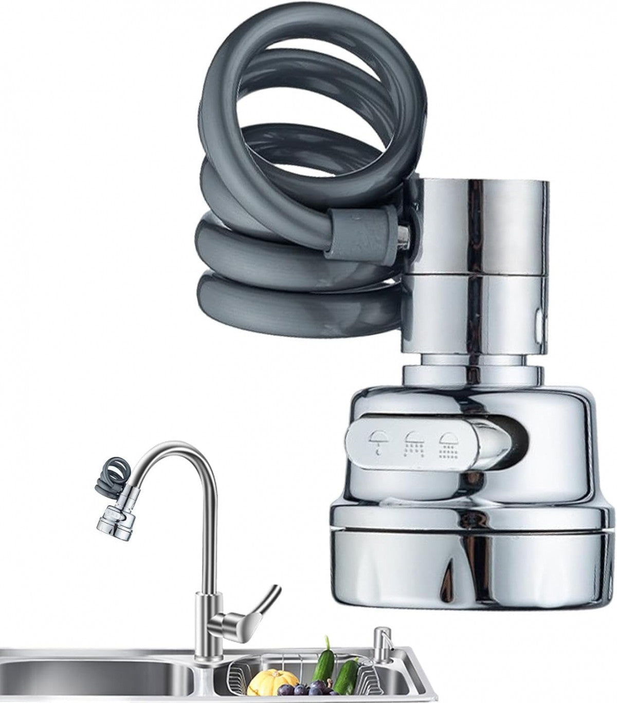 360°ROTATABLE SWIVEL MOVABLE FAUCET