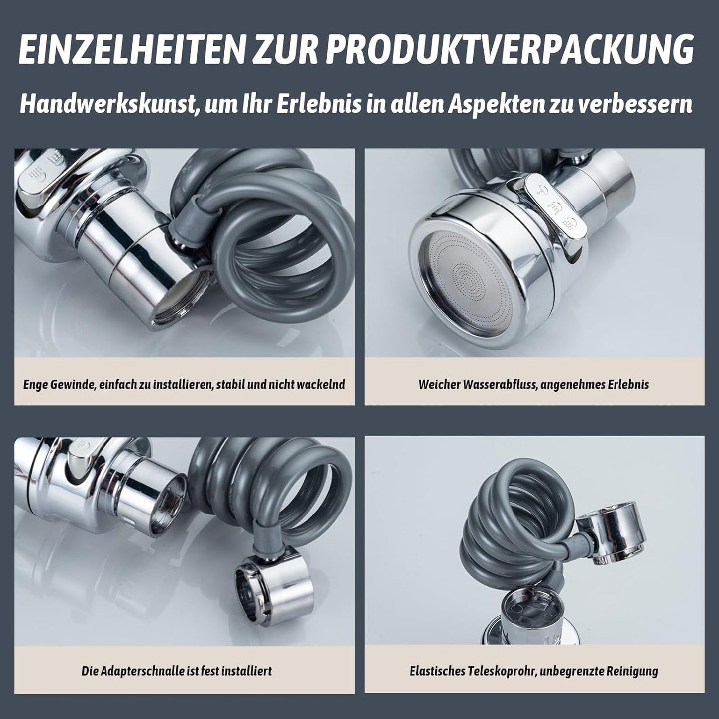 360°ROTATABLE SWIVEL MOVABLE FAUCET