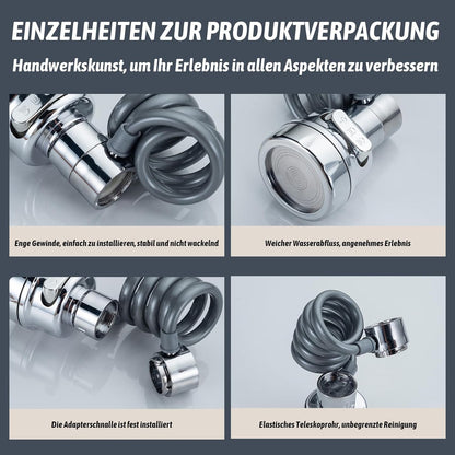 360°ROTATABLE SWIVEL MOVABLE FAUCET