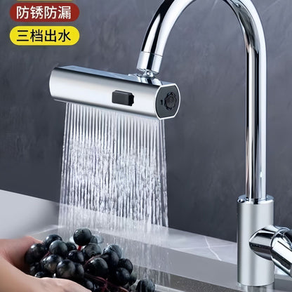 4 MODE KITCHEN WATERFALL FAUCET