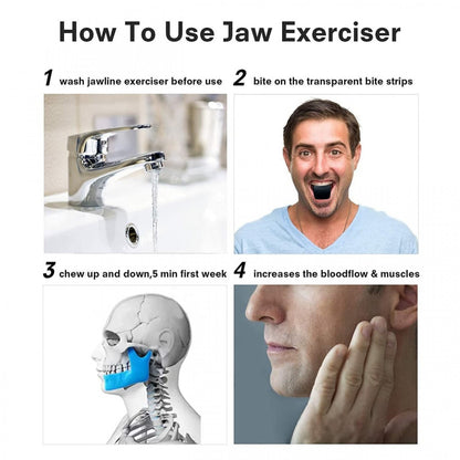 JAWLINE EXERCISER JAW FACE & NECK EXERCISER