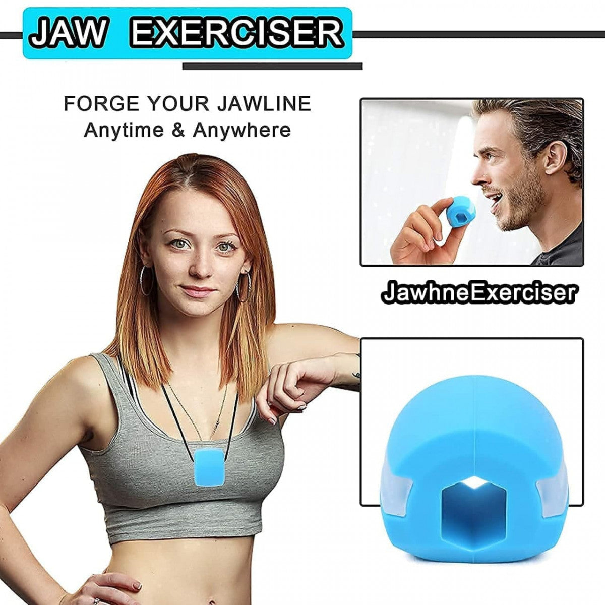 JAWLINE EXERCISER JAW FACE & NECK EXERCISER