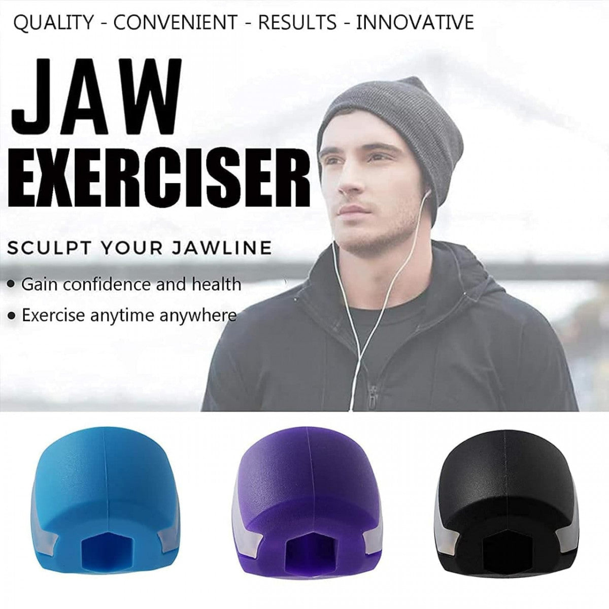 JAWLINE EXERCISER JAW FACE & NECK EXERCISER