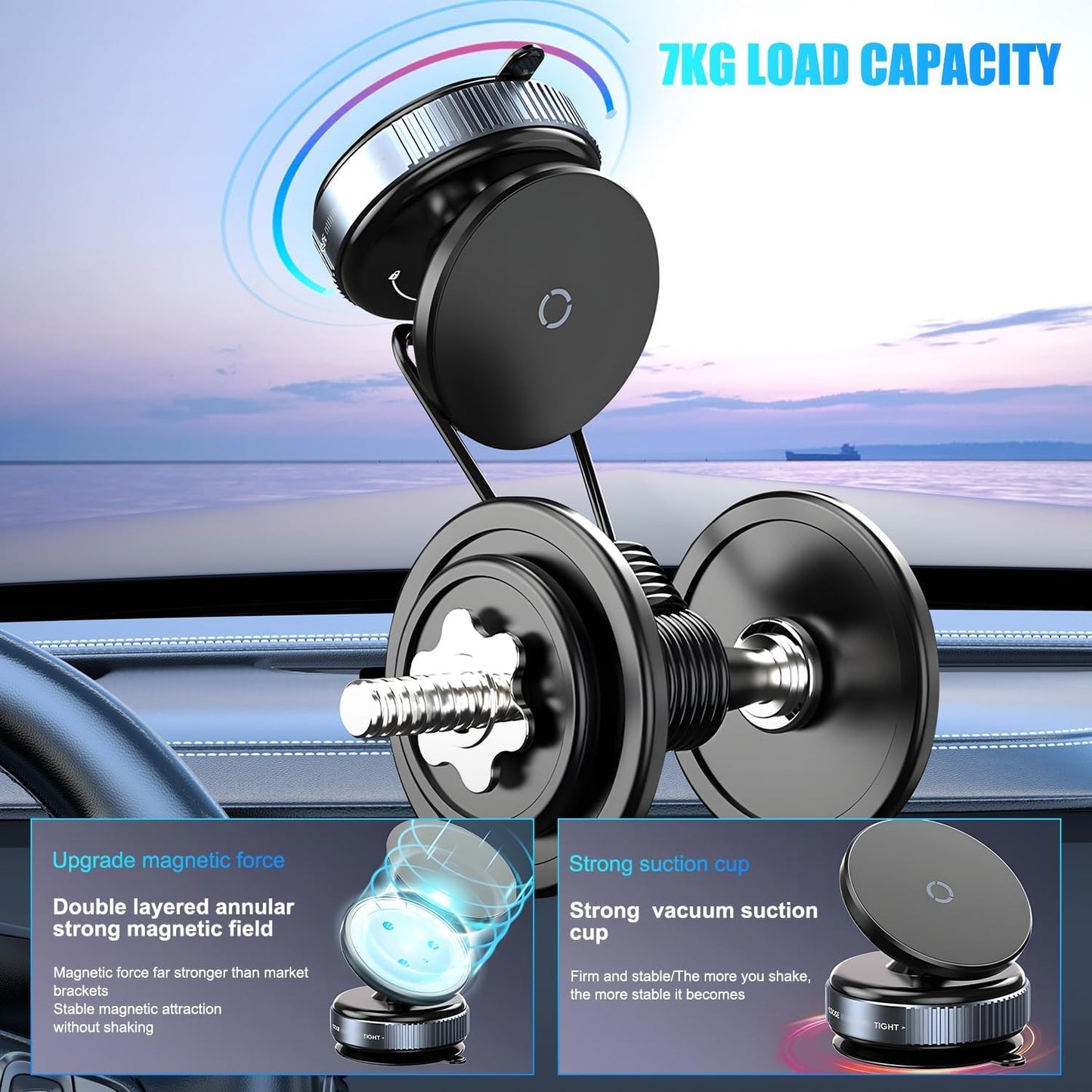 K009 MAGNETIC PHONE HOLDER