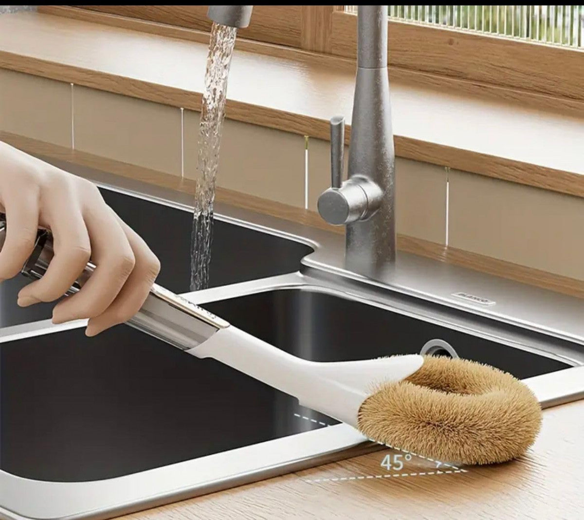 PALM KITCHEN CLEANING BRUSH