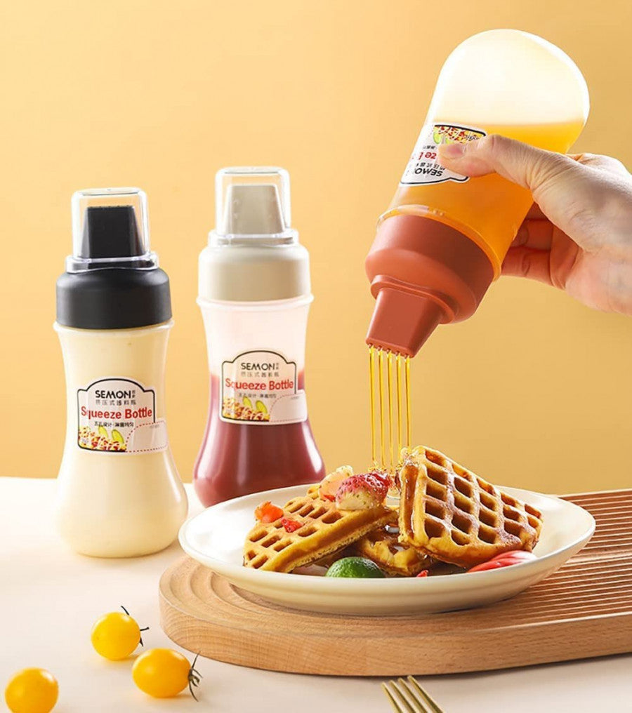 SQUEEZE BOTTLE CONDIMENT 2 BOTTLES