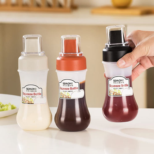 SQUEEZE BOTTLE CONDIMENT 2 BOTTLES