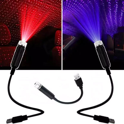 USB LED CAR PROJECTOR DECORATIVE LIGHT