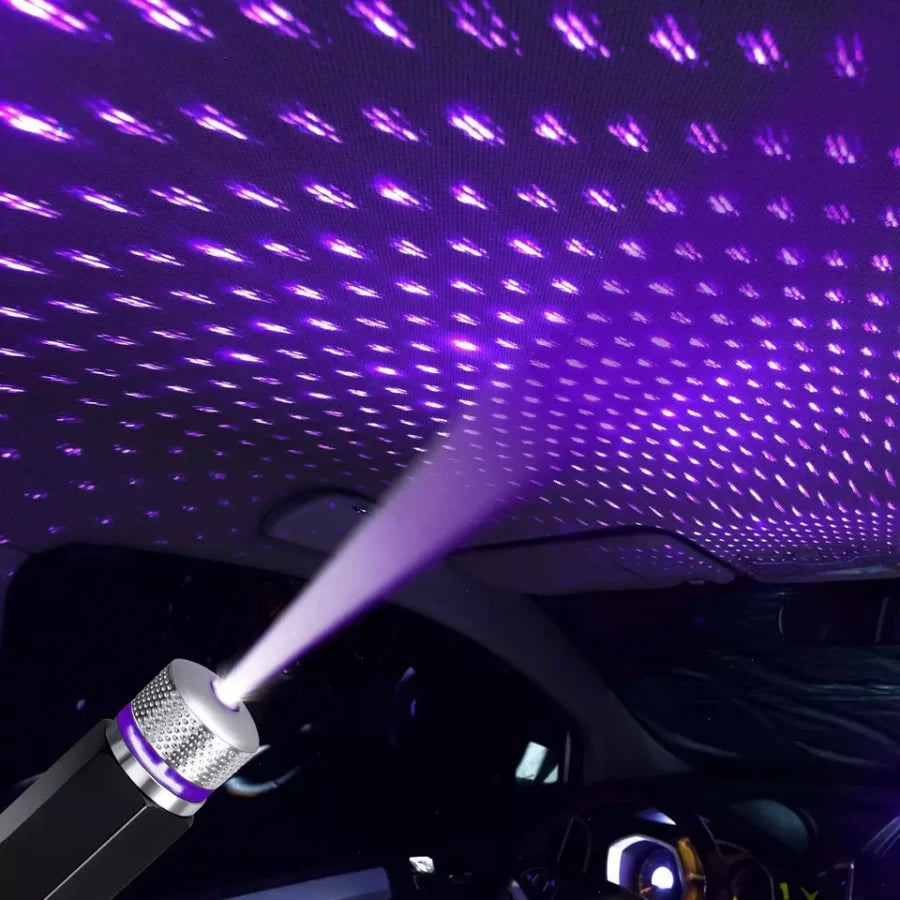 USB LED CAR PROJECTOR DECORATIVE LIGHT
