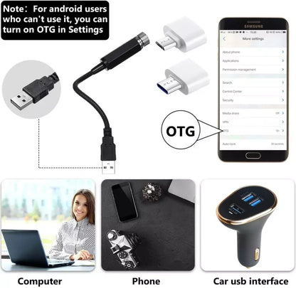 USB LED CAR PROJECTOR DECORATIVE LIGHT