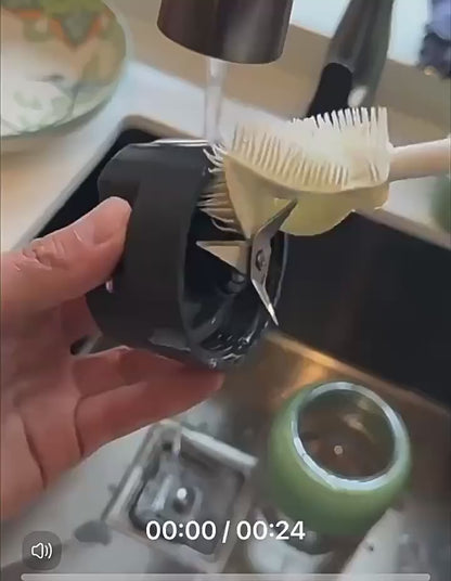 SILICONE BOTTLE CLEANING BRUSH WHITE (PACK OF 3)